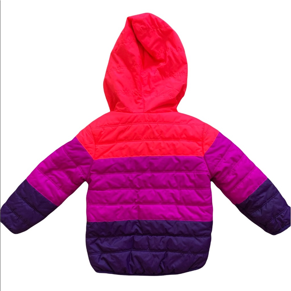 18 Months Multi Colored Puffer Coat
